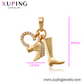 34219 xuping environmental copper animal horse pendants charms